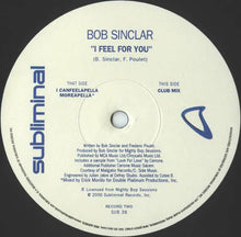 Load image into Gallery viewer, Bob Sinclar : I Feel For You (2x12")
