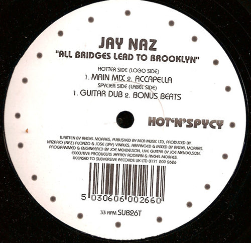 Jay Naz : All Bridges Lead To Brooklyn (12