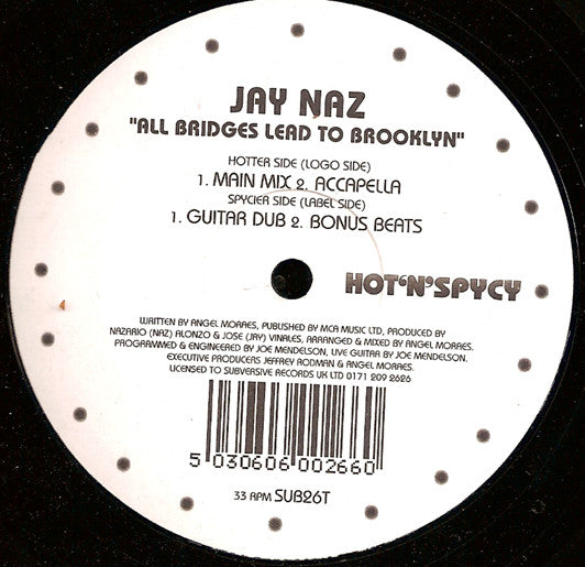 Jay Naz : All Bridges Lead To Brooklyn (12