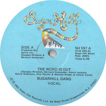 Load image into Gallery viewer, Sugarhill Gang : The Word Is Out (12")
