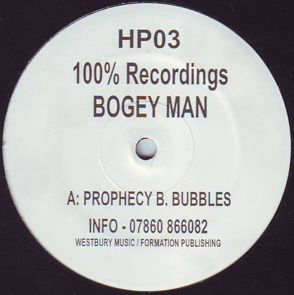 Bogey Man : Prophecy / Bubbles (12