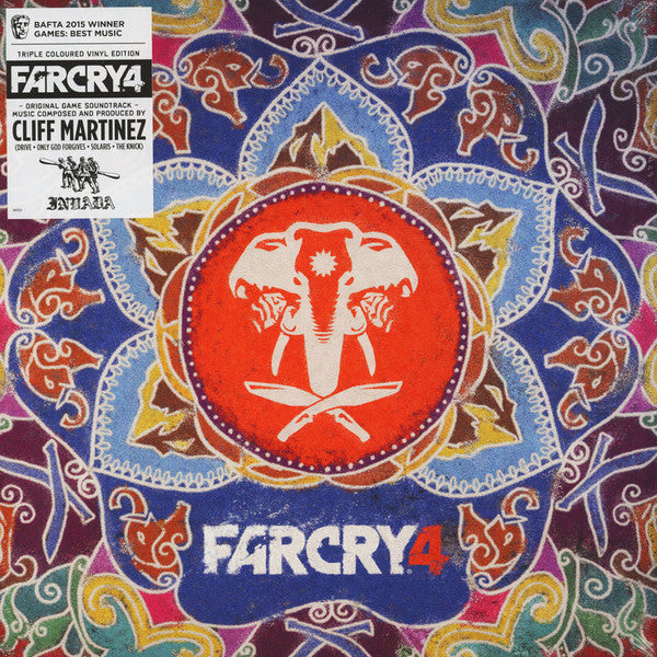 Cliff Martinez : Far Cry 4 (Original Game Soundtrack) (Album, Ltd + LP, Ora + LP, Blu + LP, Gre)