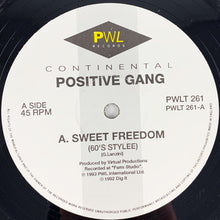 Load image into Gallery viewer, Positive Gang : Sweet Freedom (12&quot;)
