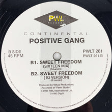 Load image into Gallery viewer, Positive Gang : Sweet Freedom (12&quot;)
