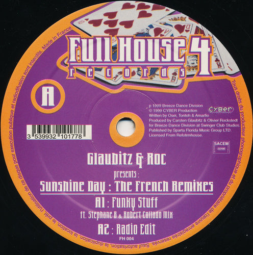 Glaubitz & Roc : Sunshine Day : The French Remixes (12