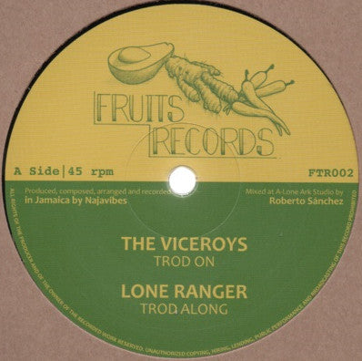 The Viceroys, Lone Ranger, Prince Alla : Trod On (12