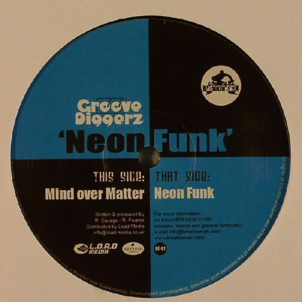 Groove Diggerz : Neon Funk / Mind Over Matter (12