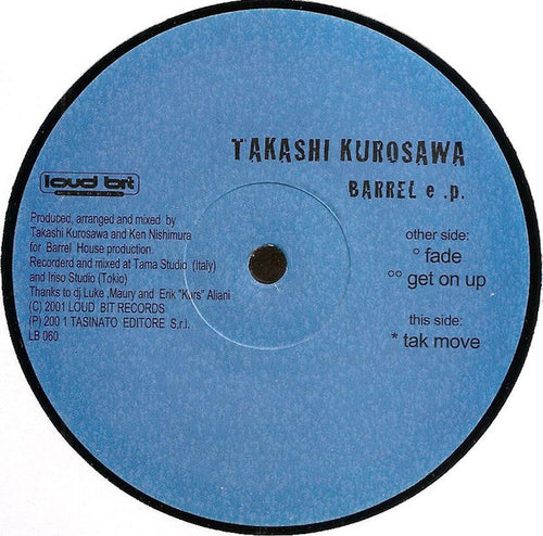 Takashi Kurosawa : Barrel E.P. (12
