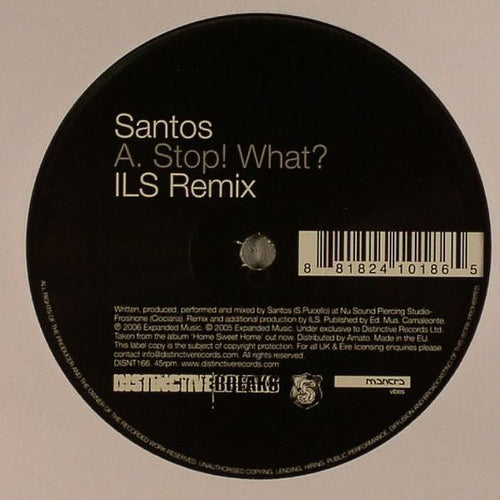 Santos : Stop! What? / I've Made Progress (12