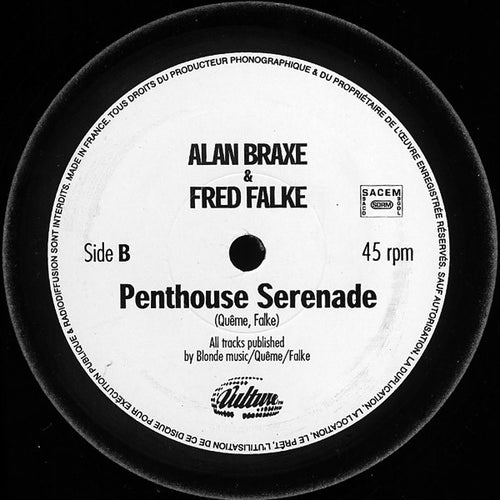 Alan Braxe & Fred Falke : Palladium / Penthouse Serenade (12