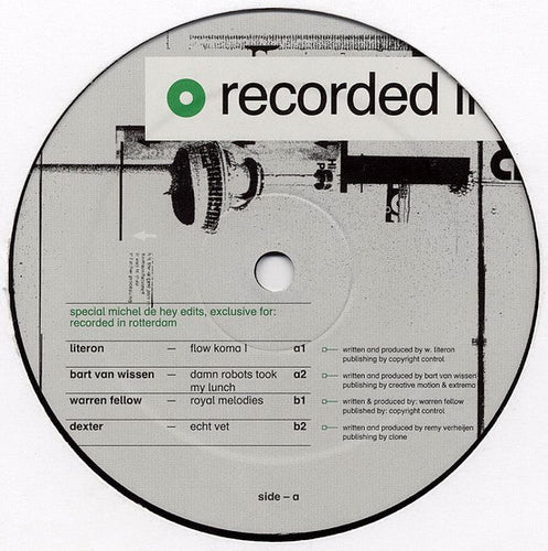 Various : Recorded In Rotterdam (12