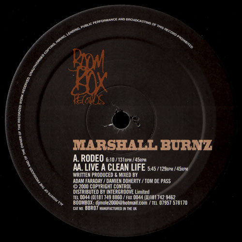 Marshall Burnz : Rodeo (12