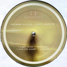 Load image into Gallery viewer, Rhyming In Fives : Light Leaks EP (12", EP)
