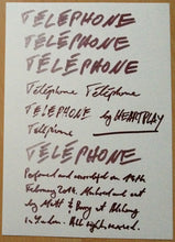 Load image into Gallery viewer, Heartplay (2) : Téléphone (12&quot;, W/Lbl)
