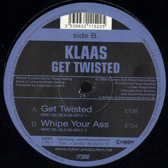 Klaas : Get Twisted (12