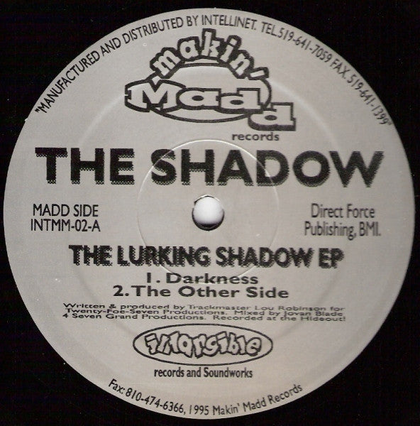 The Shadow : The Lurking Shadow EP (12