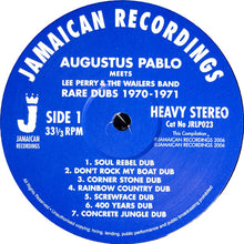 Load image into Gallery viewer, Augustus Pablo Meets Lee Perry &amp; The Wailers Band : Rare Dubs 1970-1971 (LP, Comp)
