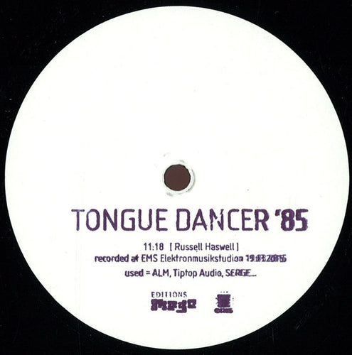 Russell Haswell : Tongue Dancer ’85 (12