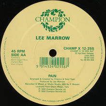 Load image into Gallery viewer, Lee Marrow : Movin' / Pain (12")
