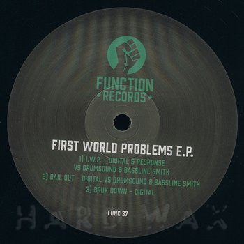 Digital & Response Vs Drumsound & Bassline Smith* : First World Problems E.P. (12