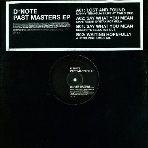 D*Note : Past Masters EP (12