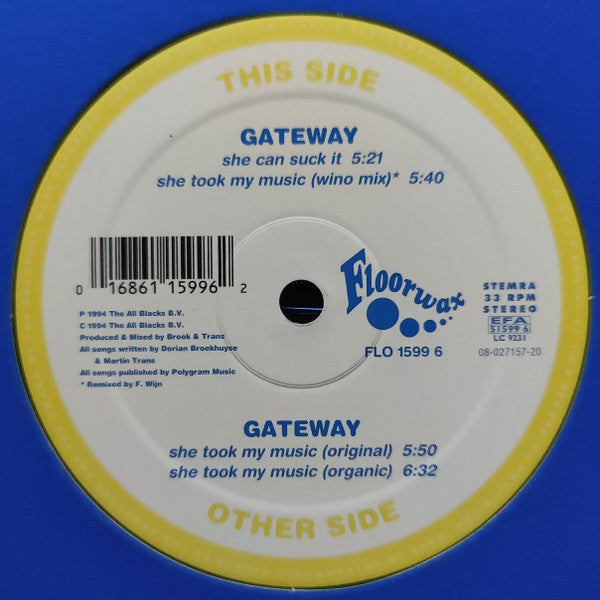 Gateway : She Took My Music (12