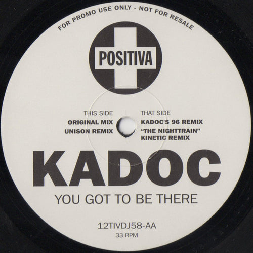 Kadoc : You Got To Be There (12