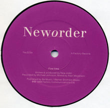 Load image into Gallery viewer, Neworder* : Fine Time (12", Single, AGI)
