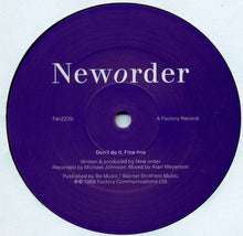 Load image into Gallery viewer, Neworder* : Fine Time (12", Single, AGI)
