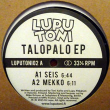 Load image into Gallery viewer, Luputoni : Talopalo EP (12&quot;, EP, Ltd, Num)
