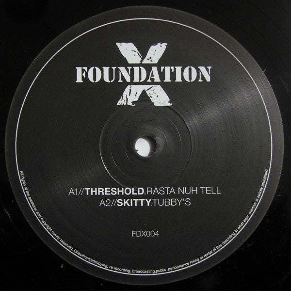 Various : Foundation X 004 (12