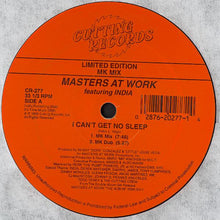 Load image into Gallery viewer, Masters At Work Featuring India : I Can't Get No Sleep / All That (12", Ltd)

