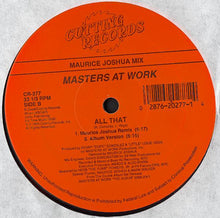 Load image into Gallery viewer, Masters At Work Featuring India : I Can't Get No Sleep / All That (12", Ltd)
