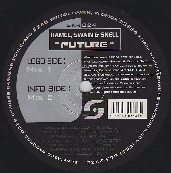Bill Hamel, Kevin Swain & David Snell : Future (12