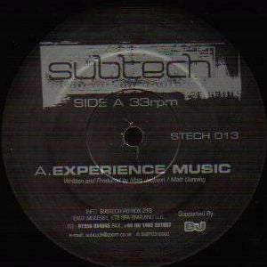 Subtech : Experience Music / Club Fodder (12