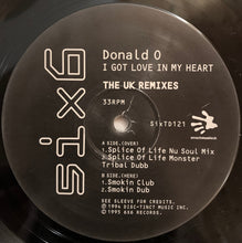 Load image into Gallery viewer, Donald O : I Got Love In My Heart (The UK Remixes) (2x12&quot;, Ltd)
