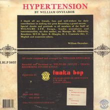Load image into Gallery viewer, William Onyeabor : Hypertension (LP, Album, RE)
