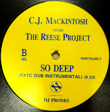 Load image into Gallery viewer, The Reese Project Versus C.J. Mackintosh* : So Deep (12&quot;, Promo)
