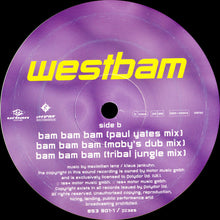 Load image into Gallery viewer, WestBam : Bam Bam Bam (12&quot;)
