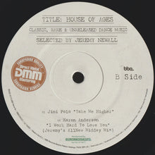 Load image into Gallery viewer, Various : House Of Ages (Classic, Rare &amp; Unreleased Dance Music) (2x12&quot;, Comp)
