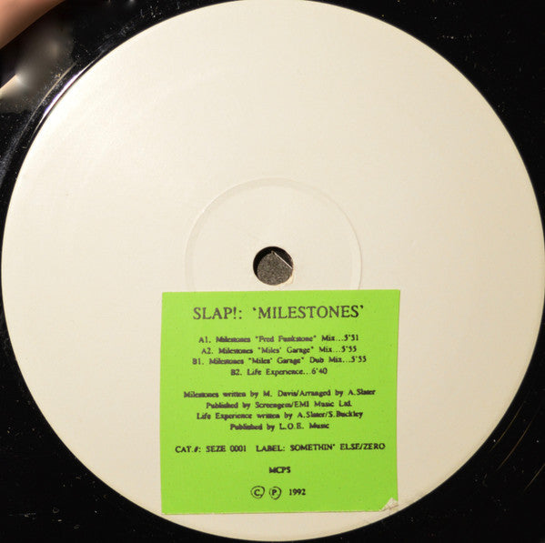 Slap! : Milestones (12