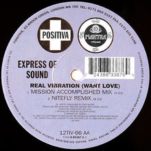 Load image into Gallery viewer, Express Of Sound : Real Vibration (Want Love) (12")
