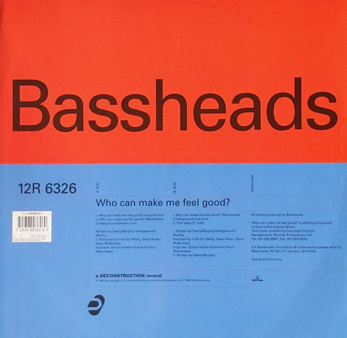 Bassheads : Who Can Make Me Feel Good? (12