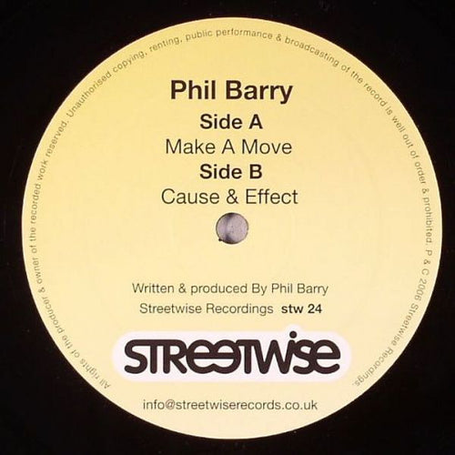 Phil Barry : Make A Move / Cause & Effect (12