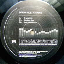 Load image into Gallery viewer, Invincible : My Mind (12&quot;)
