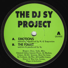 Load image into Gallery viewer, The DJ Sy Project* : Emotions / The Flight (12&quot;)
