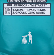 Load image into Gallery viewer, Bulletproof (2) : Mistakes (Limited Edition Remixes) (12", Ltd)
