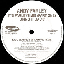 Load image into Gallery viewer, Andy Farley : It's Farleytime! (12", Par)
