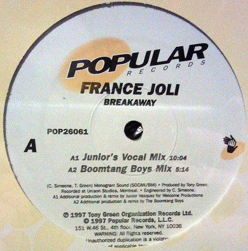 France Joli : Breakaway (12