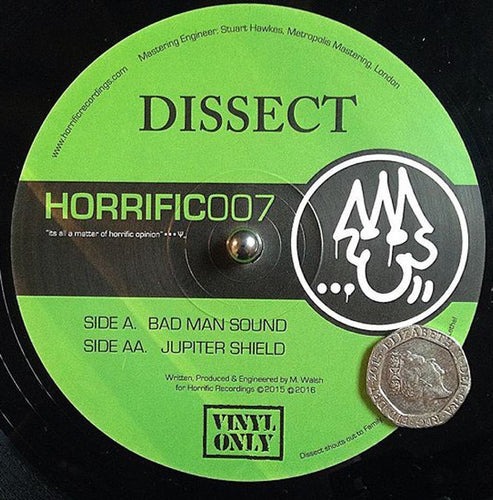 Dissect (2) : Bad Man Sound / Jupiter Shield (12